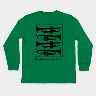 Destination Calabria Kids Long Sleeve T-Shirt